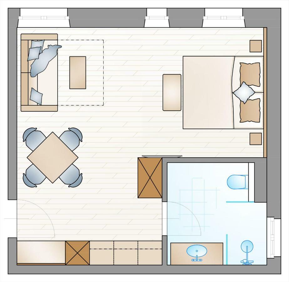 Adler Alpen Apartments Schruns Exterior foto